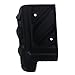Yibuy 48x48x80mm Black Plastic Right Angle Corner for Cabinet Guitar Amplifier Stage Speaker Pack of 12