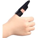 DSLSQD Oval Finger Splint, 10 Pieces Finger Support Brace Upgraded Finger Stabilizer