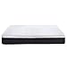 Cool Gel 12 Inch King Mattress Memory Foam Medium Firm, King Size Memory Foam Mattress Cooling, Made in the USA, 12