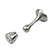 Rok Hardware Magnetic Door Stop, Brushed Nickel, 3 Inches ROKMDS1BN