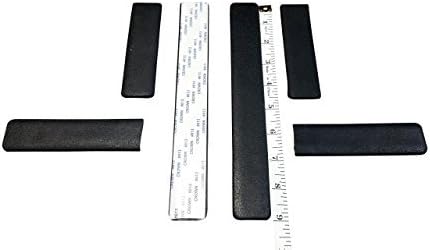 6 Piece Adhesive Bumper Guard Protection for 6.5'' Self Balance Scooter -Rubber Bumper Strips Protect Balance Board, Smart Board, IO Hawk (Leaves No Glue Residue When Removed) by HoverGuard