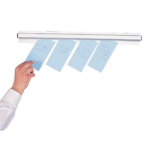Vogue Tab Grabber 91.5 cm / 26 inch, Silver, Restaurant Order Grabber, Order Holder, Aluminium & Stainless Steel, Easy Install Fixings Included, Holds 6-7 Checks, J232