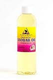 Baobab Oil Organic Cold Pressed by H&B Oils Center Natural Fresh 100% Pure 4 oz