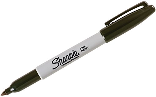 Sharpie Fine Point Permanent Markers, Black, 12-Pack - Image 3