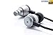 Voza V100S Aluminum in-Ear/Lossless Audio with Microphone // Extra bass primary