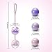 Kegel Exercise Weights with 3 Balls for Women Vaginal Tightening Bladder Control Pelvic Floor Recovery, PALOQUETH Kegel Ball Training Set Ben Wa Balls for Beginner-Advanced