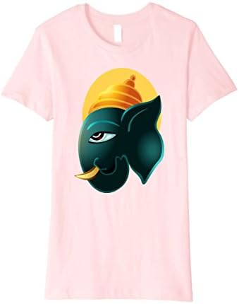 Women's Supreme Ganesha Ganpati Lord Of Beginnings Tshirt. Medium Pink