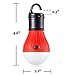 FLY2SKY Tent Lamp Portable LED Tent Light 3/4 Packs Hurricane Emergency Lights Camping Light Bulbs Camping Tent Lantern Bulb Camping Equipment for Camping Hiking Backpacking Fishing, Battery Powered