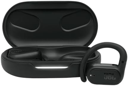 JBL Soundgear Sense - Wireless Open-Ear Headphones - Black | JBL OpenSound Technology, Enhanced Dynamic Sound, Up to 24 hours of battery life, plus speed charge, Hybrid design