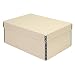 Lineco Tan Photo Snapshot Photo, Card, File Box Removable Lid 5” x 8” x 12”. Bulk Storage Negatives, Prints, Films. Museum Level Archival Storage Box. Protects Photos and Negatives.thumb 1