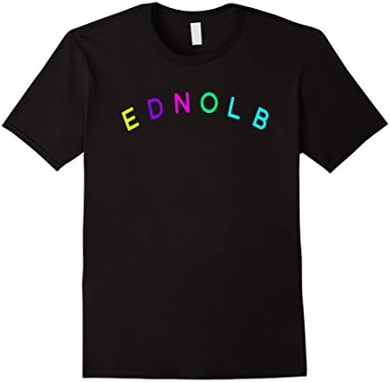 Mens BLONDE SPELLED BACKWARDS Funny Gift Shirt 3XL Black
