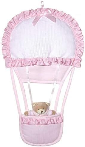 COCCARDA BIRTH BALLOON WITH PINK BEAR