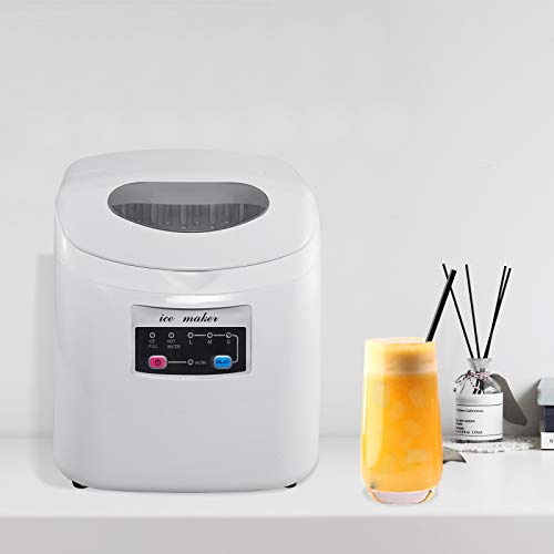 WOLTU Eiswürfelmaschine Eiswürfelbereiter, 12kg/24hrs, 3 Eiswürfel-Größen, 2,8 Liter Wassertank… – Bild 4