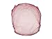 Haian Adult Incontinence AIO Velcro PVC Diapers Color Transparent Pink (Medium)