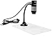Plugable USB 2.0 Digital Microscope with Flexible Arm Observation Stand Compatible with Windows, Mac, Linux (2MP, 250x Magnification) primary