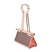 Z ZICOME 50 Pack Binder Clips, Rose Gold, Assorted Sizes (1-1/4 inch, 1 inch, 3/4 inch)