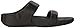 FitFlop Women's Lulu Leather Slide Sandal, Black, 7 M US