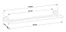 XVL Bathroom Towel Bar SUS304 Stainless Steel, Brushed Steel G203