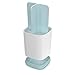 Toothbrush Holder, Keklle Upgraded Bathroom Toothbrush Caddy, Electric/Battery Toothbrush and Toothpaste Organizer Rack (Small)