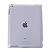 HDE iPad 2 Clear Hard Back Case See Thru Snap Shell Cover for Apple iPad 2/3/4 (Clear)