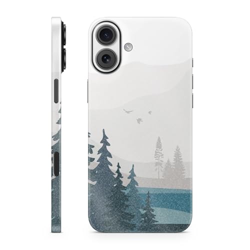 Glossy Glitter Phone Skin Compatible with Apple iPhone 16 Plus - Tundra - Premi…
