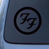FOO FIGHTERS - Vinyl Decal Sticker #A1448 | Vinyl Color: Black