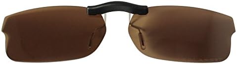 Custom Polarized Clip On Sunglasses for Ray-Ban RB5187 (RX5187) 50x16(No Frame) Brown