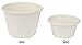 brheez White Souffle Cup 2 oz - Small Cups for Sample, Mouthwash Cups, Condiment Cups, Snack Cups, Souffle Cups - Mini Compostable & Disposable Tasting Cups