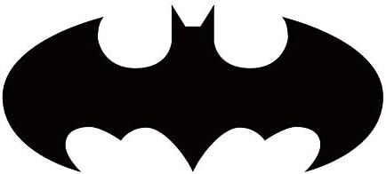 wonder4life B-062 Cartoon Classic Movie Superhero Batman Logo Interesting Reflective Vinyl Waterproof Car Body Sticker Style Car Accessories Decal Motorcycle Laptop Car Stickers 15 cm