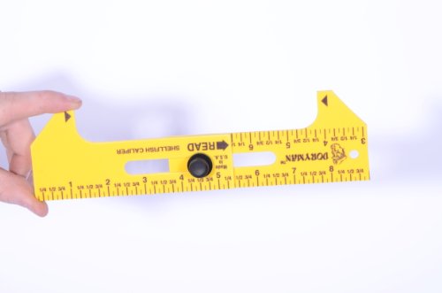 Doryman-Shellfish-Caliper–Floating-Ruler–365-Inch-Yellow Doryman-Shellfish-Caliper–Floating-Ruler–365-Inch-Yellow