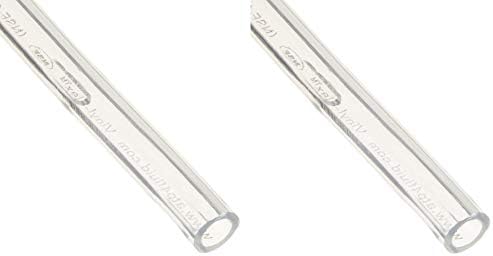 ATP Vinyl-Flex PVC Food Grade Plastic Tubing, Clear, 1/4" ID x 3/8" OD, 100 feet Length (Тwo Рack)