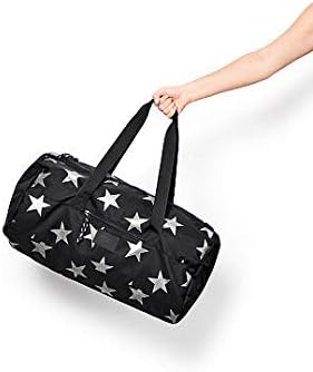 victoria secret black duffle bag