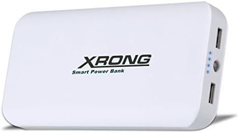 Portable Charger External Battery Pack Power Bank Rechargeable Batteries 20000mAh (Total 3.1A Output,2-Port,2A Input) for Mobilphones and Tablets