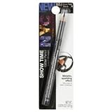 N.Y.C Glitter Liner Pencil Showtime Black (Pack of 2)