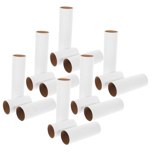 OSALADI 18Pcs DIY Paper Craft Tubes for Boys and Girls Round Cardboard Craft Supplies for Creative Projects Painting and Decorating