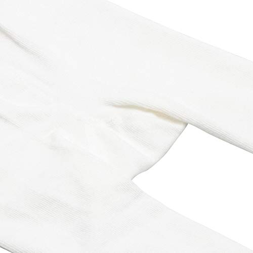 Ehdching Lovely White-Red Heart Knit Legging Pant Tights for Newborn Baby Infant Toddler Girls 12-36 Months