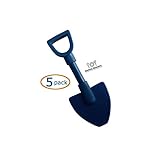 Ramini Brands Mini Plastic Shovels - Designed for Use With SnoWonder Artificial Instant Snow Mix - Works Great With Beach Sand and Sandboxes (5)