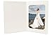 Golden State Art, Pack of 50, 4x6 or 5x7 Photo Folders, Cardboard Picture Frame, Paper Frame Cards, Greetings/Invitation Special Events: Graduation, Christmas, Wedding(Ivory)