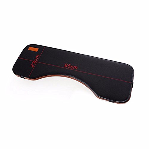 SKYZONAL Keyboard Mount Tray with Mouse Pad Under Desk Ergonomic Keyboard Wrist Rest Desk Extender for Small Desk - Thumbnail 2