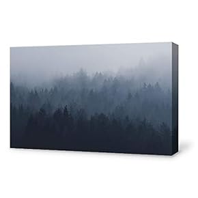 Canvas Wall Art for Living Room,Bedroom Home Artwork Paintings Forest Theme Ready to Hang - 12x18 inches