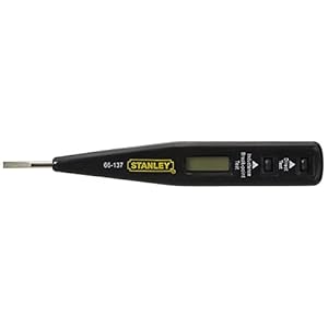 STANLEY 66-137 Digital Detection Tester and Screwdriver (Black)