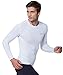 EXIO Mens Compression Baselayer Top Cool Dry Long & Short Sleeve Workout Shirt