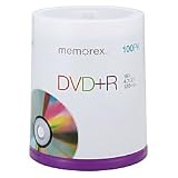 Memorex DVD Plus R 16x 4.7GB 100 Pack Spindle