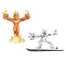 Marvel Super Hero Squad Human Torch vs. Silver Surfer