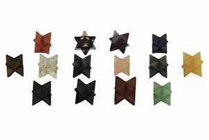 Ten Merkaba Stars Crystal Healing Metaphysical Gemstones Gift Positive Energy Feng Shui Energy Meditation