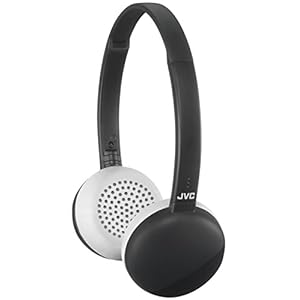 JVC HA-S20BT-B Bluetooth draadloze hoofdtelefoon met afstandsbediening en microfoon – Zwart, standaard