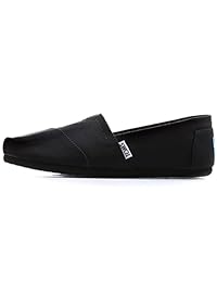 TOMS Women's 10009299 Silver Crochet Glitter Alpargata Flat