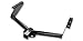 Trailer Hitch, 2 inch Towing Hitch Receiver with Class 3 Hitch Cover Compatible with Jeep Liberty 2008-2012