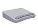 Sofia + Sam Lap Desk (Silver) - Memory Foam Cushion - Large Surface Area for Crafts, Reading and Laptops - Supports Laptops up to 17 inches