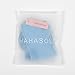 HAHASOLE Womens Ribbed Bandeau 2 Way Wear Two Pieces Bikini Set Sexy Strapless Swimsuit (Blue, XL)